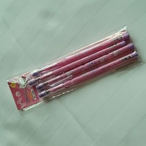 Hello Kitty 4 Pack Push Pencils